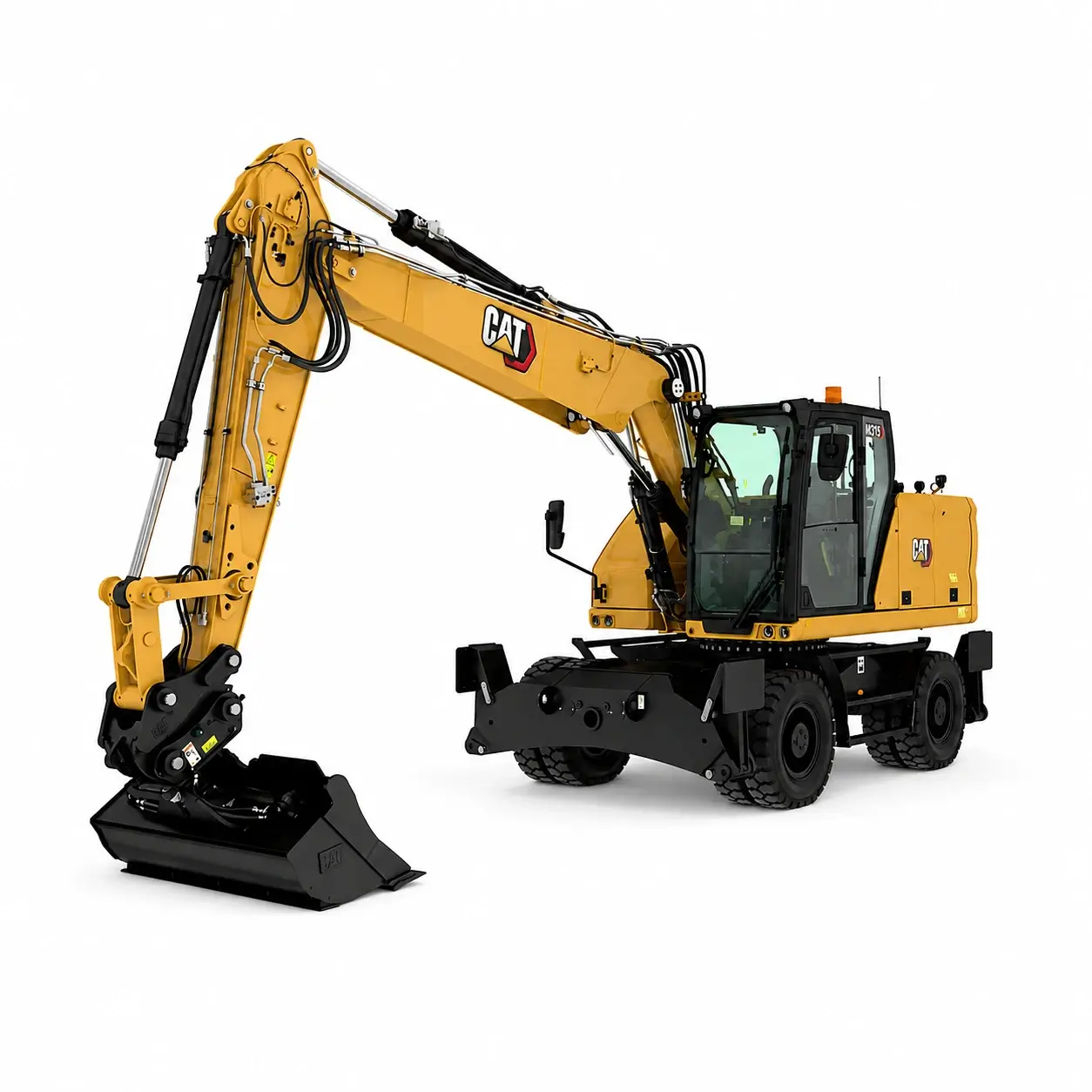 Ratiniai ekskavatoriai CAT M316
